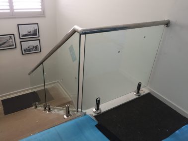 perth custom glass stairs